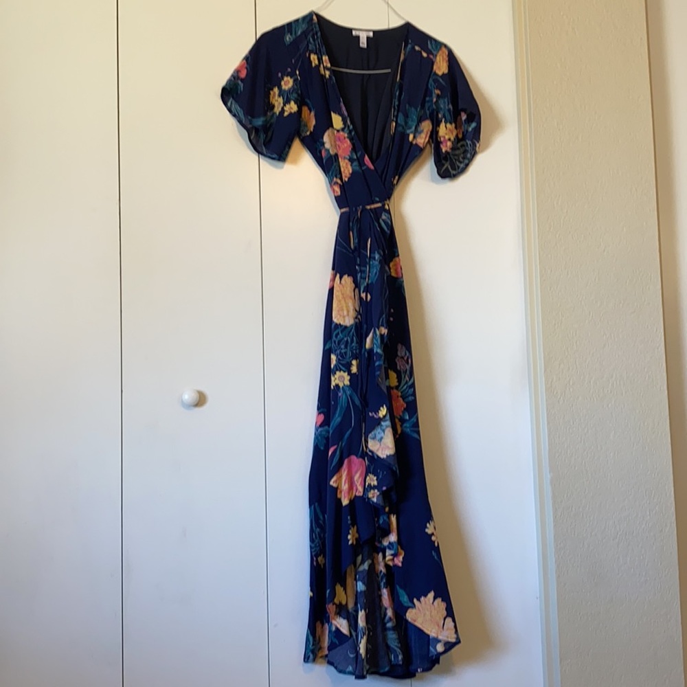 Nordstrom floral dress size small (Leith brand)
